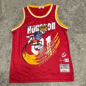 Cactus Jack Travis Scott Mitchell & Ness Houston Rockets Jersey Size M